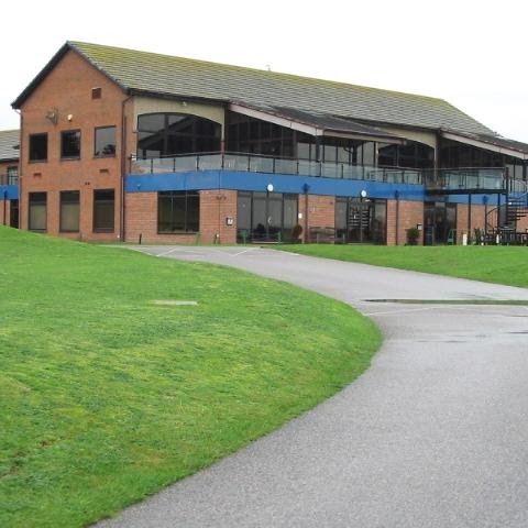 Clubhouse at Prince's Golf Club, Sandwich Bay